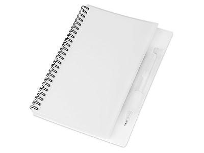 Блокнот А5 Hyatt с ручкой (Белый)