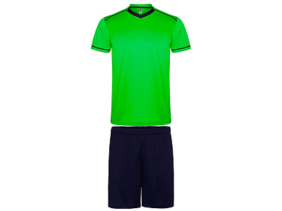 Спортивный костюм United, унисекс (Неоновый зеленый/синий нэйви)