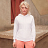 Толстовка женская без начеса LIGHTWEIGH HOODED SWEAT 240 - Фото 2