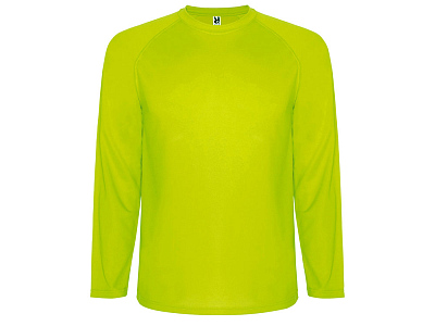 Футболка с длинным рукавом Montecarlo мужская (Неоновый желтый)