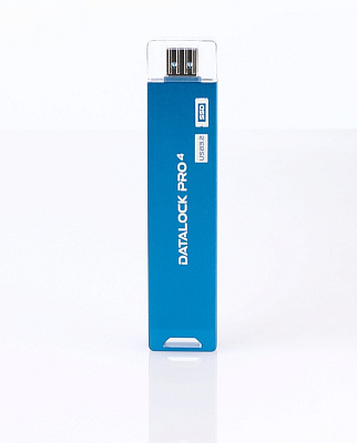 Флешка с аппаратным шифрованием DataLock PRO4 USB 3.2 , 256Гб (Синий)