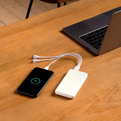 Внешний аккумулятор Элари Плюс (Elari Plus) 10000 mAh, белый