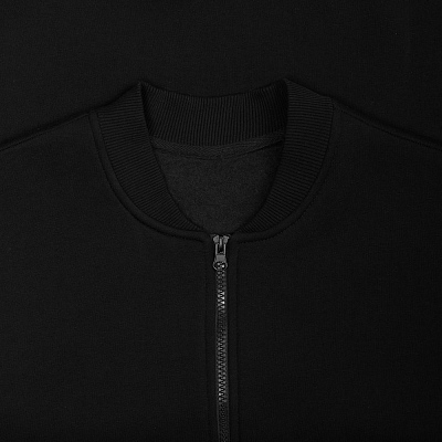 Бомбер унисекс Estado, черный