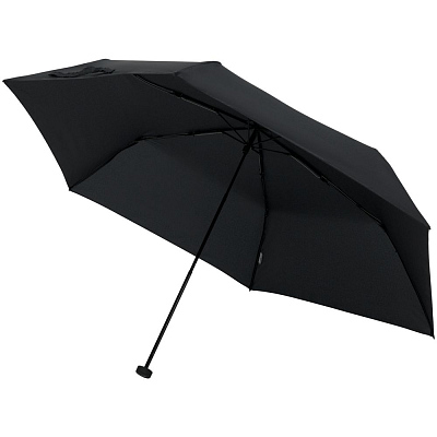 Зонт складной Zero Large, черный (Чёрный)