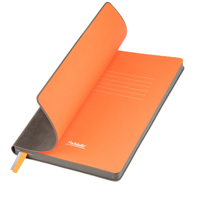 Ежедневник Voyage недатированный, серый (Серый, оранжевый, бежевый)