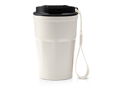 Термокружка KEURY из нержавеющей стали с керамическим слоем, 350 мл (Белый)