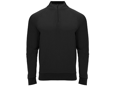 Толстовка с воротом на молнии Epiro детская (Чёрный)