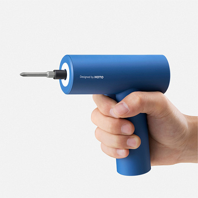 Аккумуляторная отвёртка HOTO Cordless Screwdriver, красный