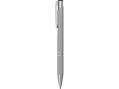 Ручка металлическая шариковая Legend Gum soft-touch