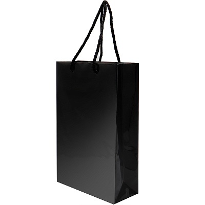 Пакет из бумаги Expand, Чёрный (Чёрный)