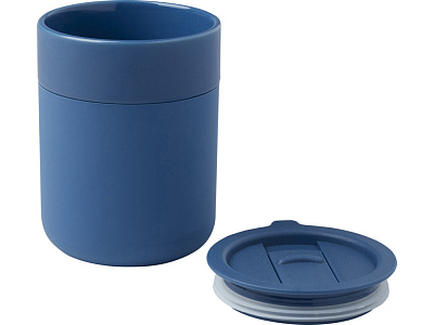 Кружка Java с силиконовой оберткой и пластиковой крышкой