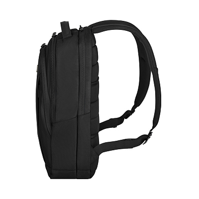 Рюкзак VICTORINOX Altmont Professional Compact Laptop Backpack 15'', чёрный, полиэфирная ткань, 29x22x41 см, 16 л