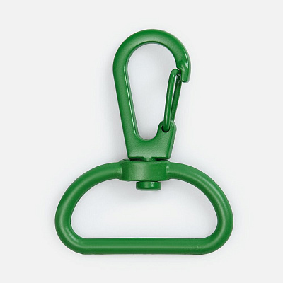 Застежка-карабин Snap Hook, L, зеленая (Зеленый)