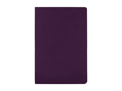 Бизнес тетрадь А5 Megapolis Velvet flex soft touch (Фиолетовый)