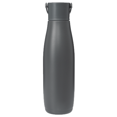 Термобутылка вакуумная герметичная Bosca, серая (Серый)