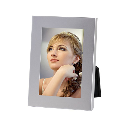 Фоторамка "Мгновения счастья"  (Серебристый)