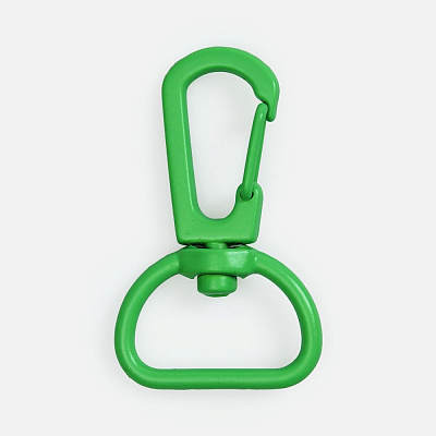 Застежка-карабин Snap Hook, M  неон (Зеленый)