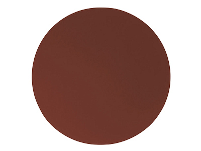 Патч Круг, soft-touch (Коричневый)