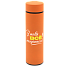 Термос Bronx софт-тач, оранжевого цвета - Фото 3