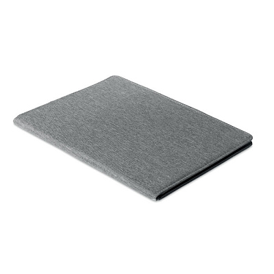 Папка A4 в 300D RPET (Черно-белый)