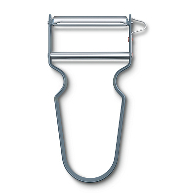 Овощечистка VICTORINOX REX, поворотное лезвие из нержавеющей стали, цвет черники (Синий)