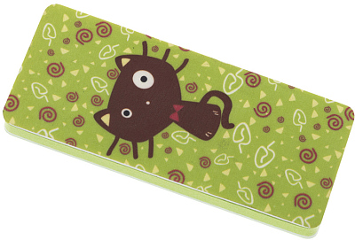 Брусок Dewal Beauty полировочный мягкий зеленый  2 в 1 (абразивность 240/3000 гр.) (Зеленый)