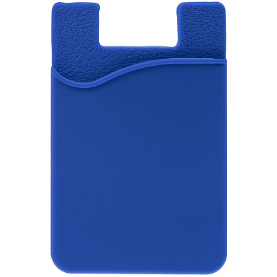 Чехол для карты на телефон Shelley  (Синий)