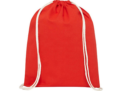 Рюкзак со шнурком Tenes из хлопка 140 г/м²