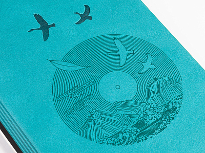 Ежедневник недатированный "Аскона", формат А5, бирюзовый