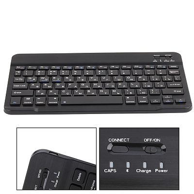 Портативная мини Bluetooth клавиатура Visible, черный