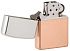 Зажигалка ZIPPO Bimetal с двойным металлическим покрытием, медь/латунь/сталь, медная, 38x13x57 мм - Фото 8