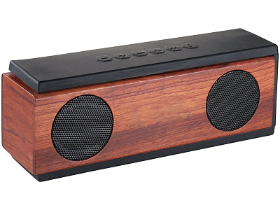 Динамик Native Wooden Bluetooth® (Коричневый/черный) Динамик Native Wooden Bluetooth® (Коричневый/черный)