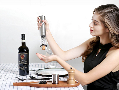 Электрический штопор Circle Joy Wine Bottle Opener