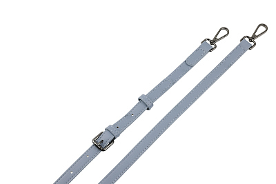 Сумка кросс-боди женская BUGATTI Almata, голубая, полиуретан, 21,5х6х15 см