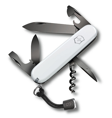 Нож перочинный VICTORINOX Spartan PS, 91 мм, 13 функций , со шнурком в комплекте (Белый)