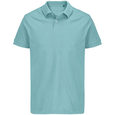 Рубашка поло унисекс Pacific, голубая (морская волна) (Голубой)