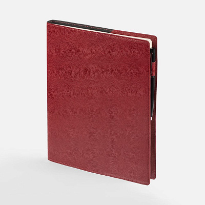 Ежедневник в суперобложке Brave Book, недатированный  (Красный)