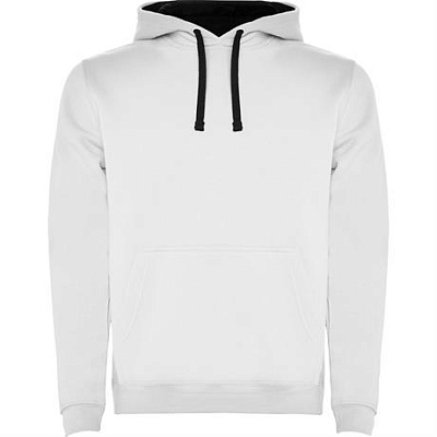 Толстовка URBAN мужская, БЕЛЫЙ/МОРСКОЙ СИНИЙ 3XL (Белый/Морской синий)