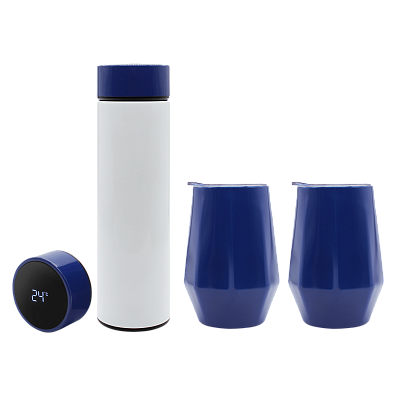 Набор Hot Box duo E2 B (белый с синим)