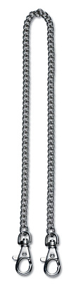 Цепочка VICTORINOX, 40 см, диаметр 1,5 мм, с 2 карабинами, никелированная (Серебристый)