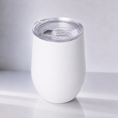 Термокружка Vacuum mug C1, soft touch, 370 мл (Белый)