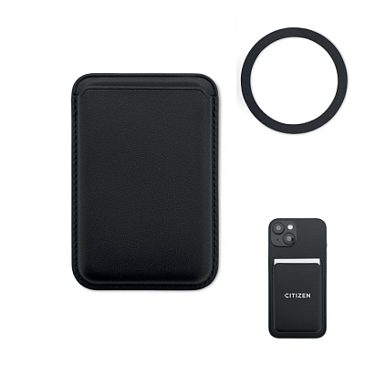 Держатель и кардхолдер (Чёрный)