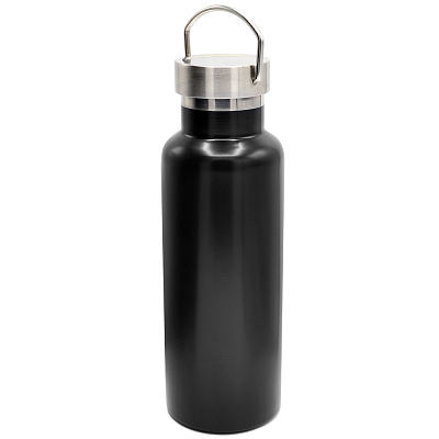 Термобутылка Sakura, черная (Чёрный)