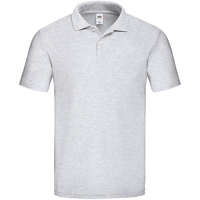 Рубашка поло мужская ORIGINAL POLO 185 (Серый меланж)