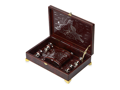 Набор Подарочный (Бордовый)