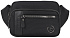 Сумка на пояс BUGATTI Nero, чёрная, нейлон 1680D/кожа, 20,5х6х15 см - Фото 2