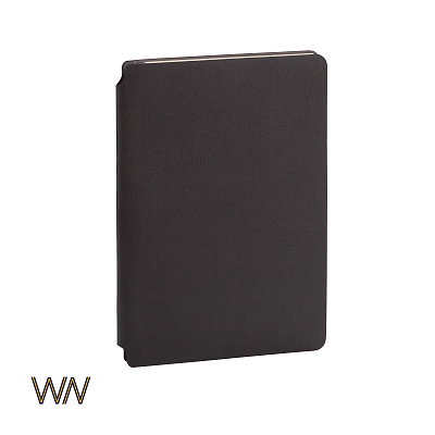 Ежедневник недатированный "Альба", формат А5, гибкая обложка, темно-серый (Тёмно-серый)