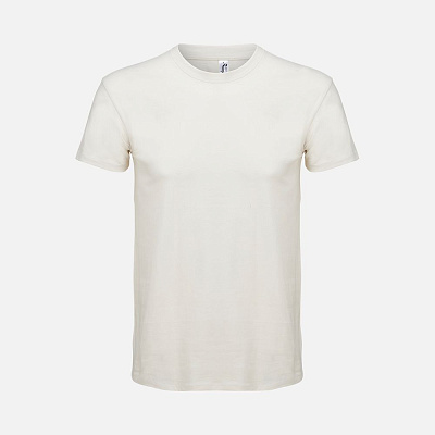 Футболка унисекс Regent 150, черная (Белый)