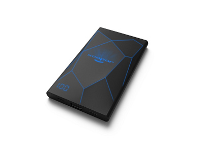 Внешний аккумулятор Geo, 4000 mAh (Черный)