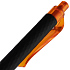Ручка шариковая Prodir QS01 PRT-T Soft Touch, черная с оранжевым - Фото 6